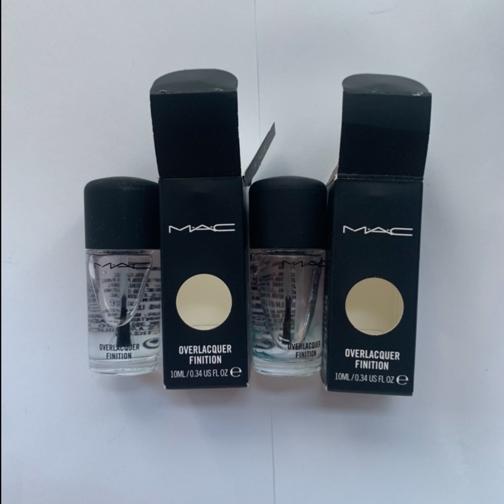 (3/$30) 2x New MAC Cosmetics Nail Lacquer - Overlacquer